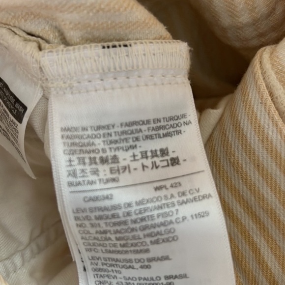 Levi's® Made & Crafted®
COLUMN WOMEN'S SHORTS
Soleil White Pinstripe - Picture 7 of 9